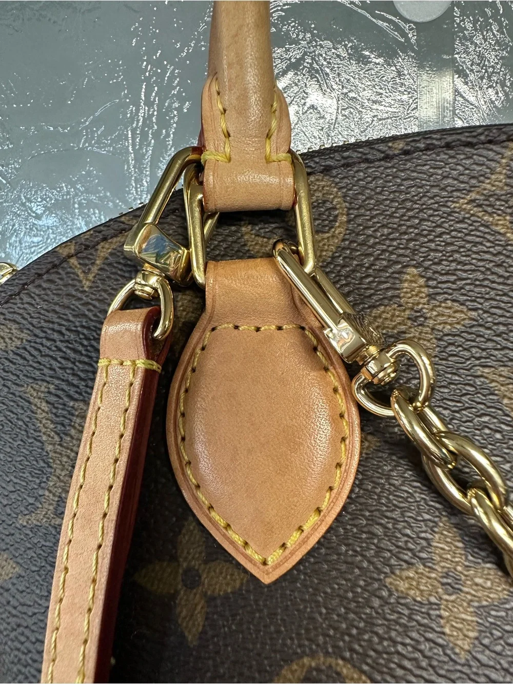 Authentic Louis Vuitton Monogram Canvas Lockit BB and accessories